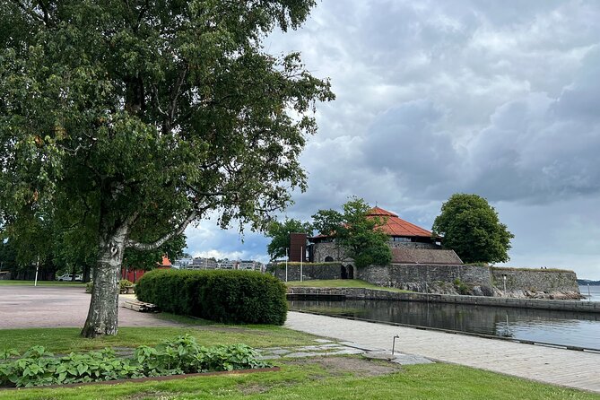 Fantastic E-bike Tour with the best views in Kristiansand - Oddernes Church and a glimpse into early Norway