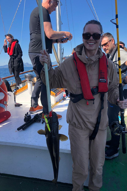 Fishing trip from Henningsvær - Setting out from Henningsvær on Sabina