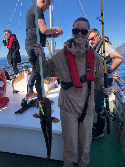 Fishing trip from Henningsvær - The ride to the fishing grounds