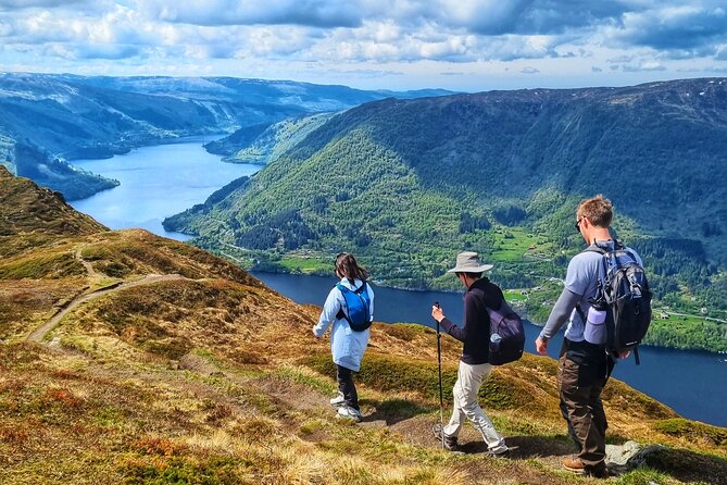 Fjord Hiking - Private tour - The 300 to 400-meter climb