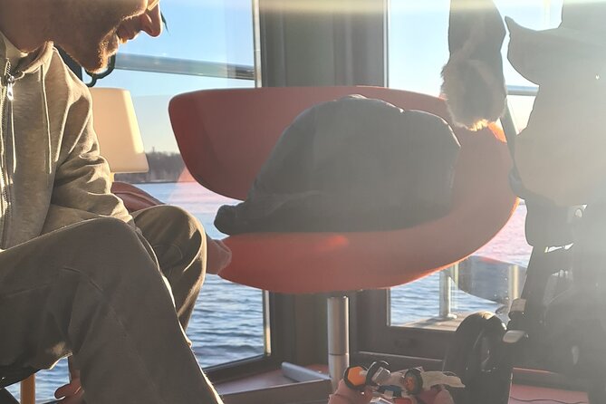 Fjord Houseboat Cruise in Oslo. 100 % electric. BYO - Who will get the most from this private cruise