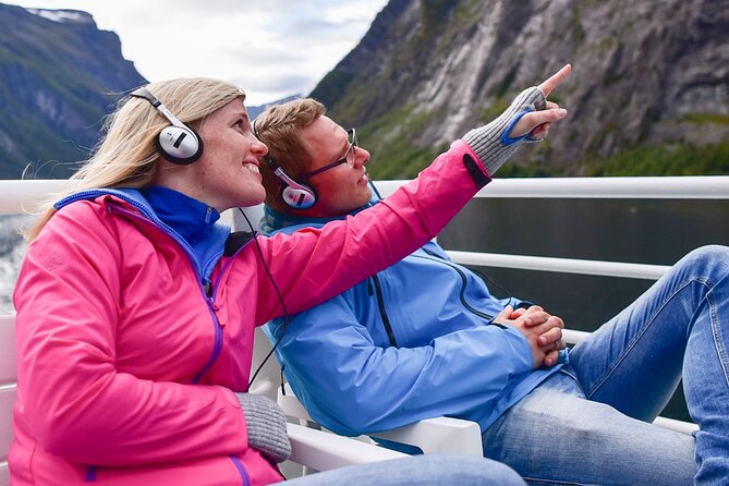 Fjord Sightseeing Tour by Boat in Geiranger - The Seven Sisters waterfall