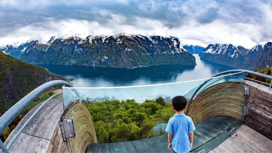 Flåm Flexible Tour with Stegastein, cruise and train include - Gudvangen is the practical gateway to the fjord cruise