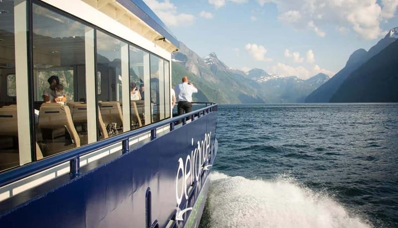 From Ålesund: Round Trip Fjord Cruise to Geirangerfjord - The long ride to Geirangerfjord is part of the attraction