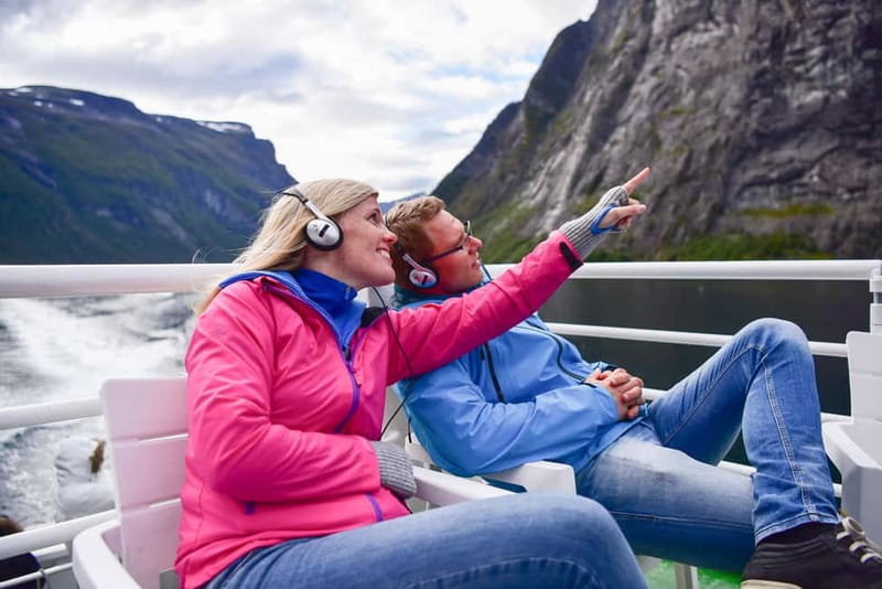 From Ålesund: Round Trip Fjord Cruise to Geirangerfjord - Sunnylvsfjorden narrows the view