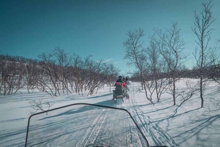 From Alta: Daytime Snowmobile Adventure - Coffee, local snacks, and an Arctic way of life