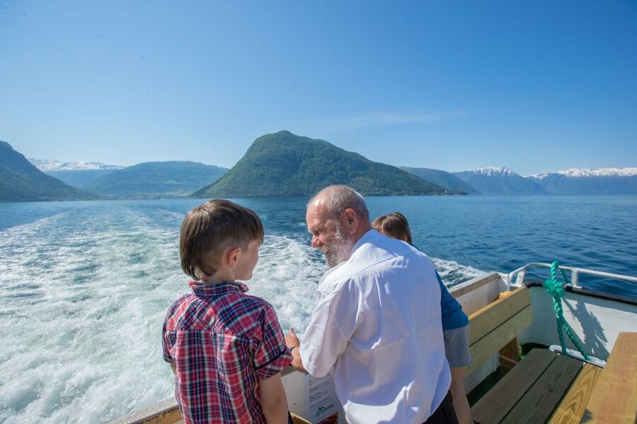 From Balestrand: Fjord Cruise to Fjærland- Round trip - Two hours to explore historic Fjærland