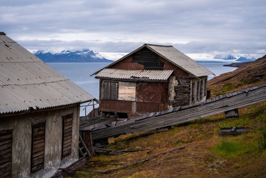 From Longyearbyen photo tour: Mysterious Barentsburg - Barentsburg’s Soviet past beneath Arctic peaks