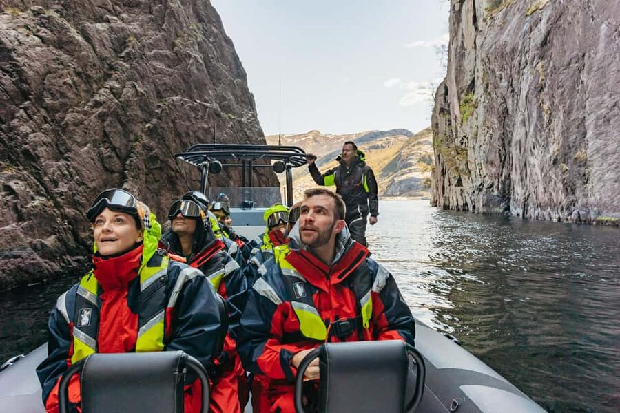 From Stavanger: Lysefjord Sightseeing RIB Boat Tour - From Stavanger harbor to open Lysefjord