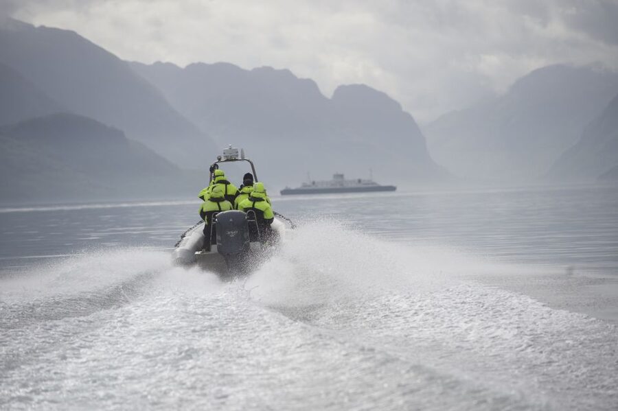 From Stavanger: RIB Tour to Lysefjord - Whisky Falls and fresh mountain water