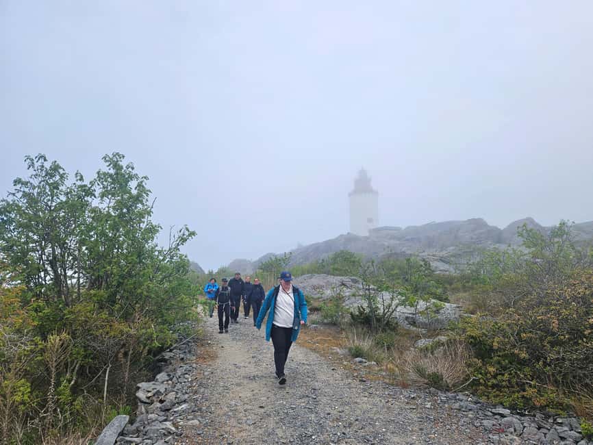 From Stockholm: Archipelago Hike to Landsort Lighthouse - Forest, rocky coast, birds, and a natural pool