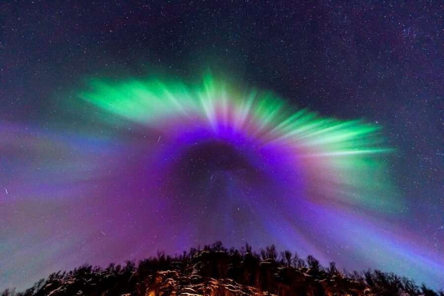From Tromsø: Aurora Minibus Chase with Portrait and Hot Meal - Why the route may reach Finland