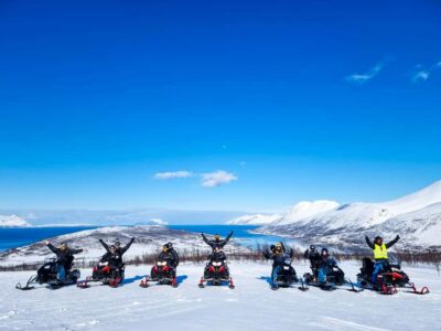 Lyngen Alps Guided Snowmobile Tour