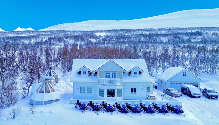 From Tromsø: Lyngen Alps Guided Snowmobile Tour - Fjords, forests, and the Lyngen Alps