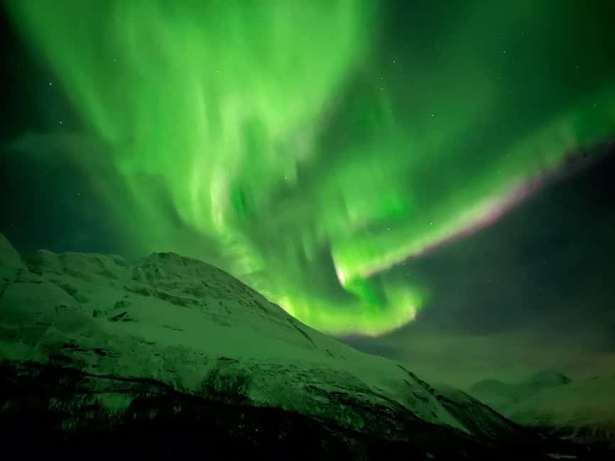Full Night Magic of the Arctic Lights in Tromso - Chasing clear skies beyond Tromsø