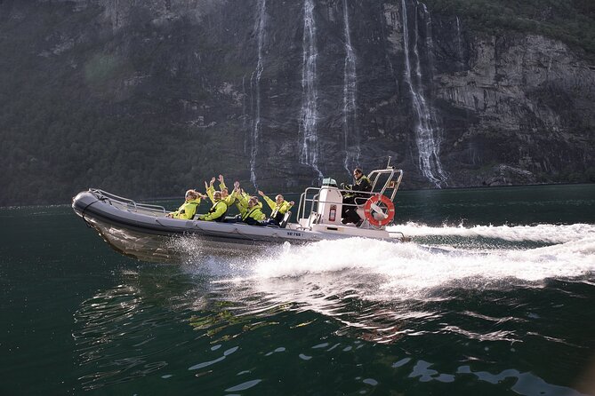 Geiranger: RIB Fjordsafari Geirangefjord - How the guiding can change your hour