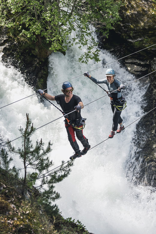 Geiranger: Zipline Park Experience - Flying above Geiranger River and Dynamite Waterfall
