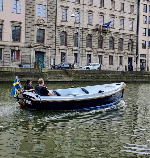 Gothenburg city center: Electric selfdrive boat tour - How much time should you allow?