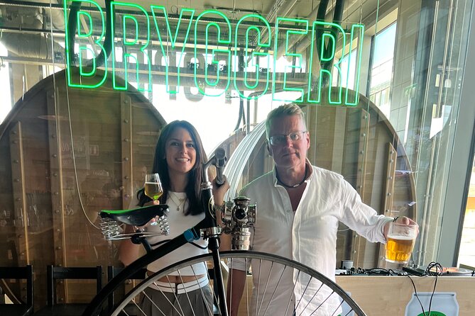 Guided Brewery Tour on Bicycle - What happens at the brewery stops
