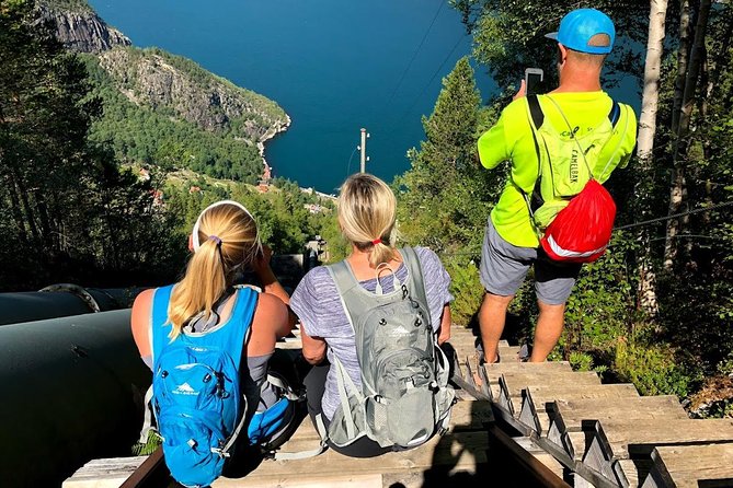 Guided hike to Florli 4,444 steps - The 4:45 a.m. start in Stavanger