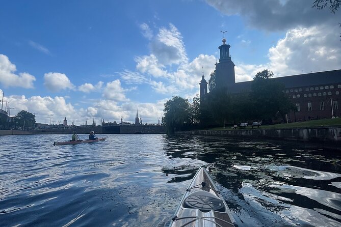 Guided Kayak Tour in Central Stockholm - Paddling through the city waterways