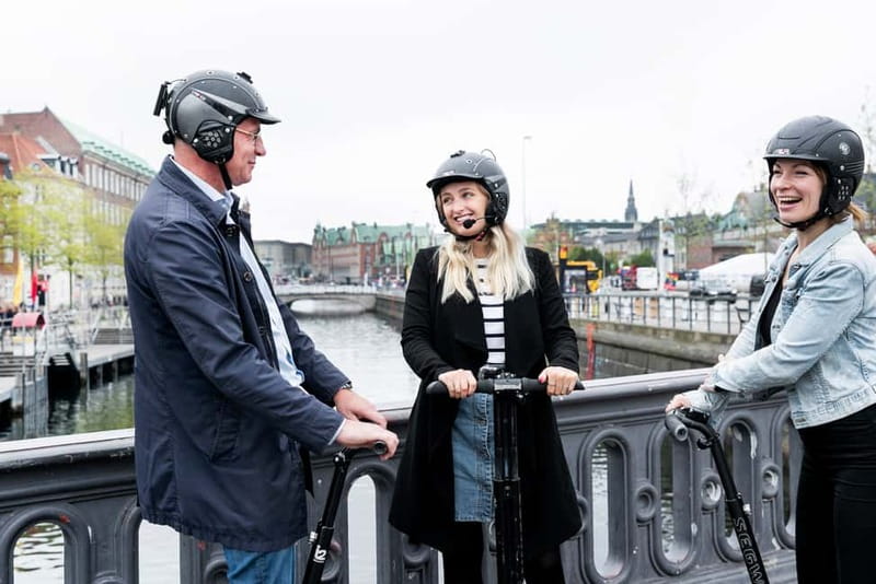 Guided SegwayTour of Copenhagen - 1 hour guided Tour - The guide, commentary, and group feel