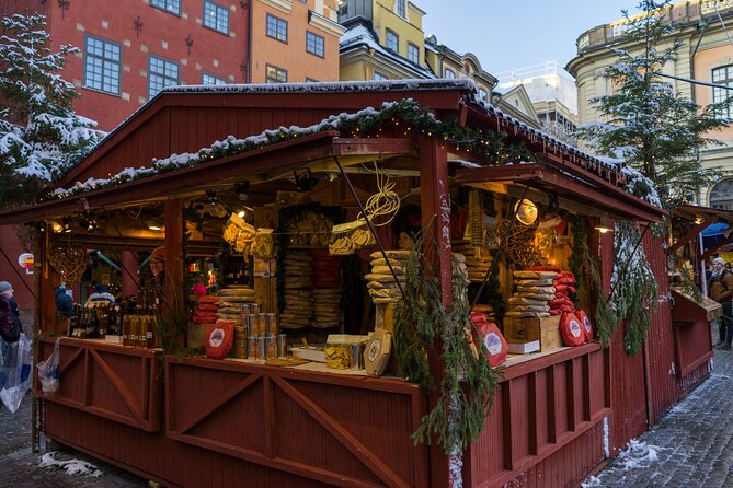 Guided Stockholm Christmas Tour - Ending at Kungsträdgården and planning the rest of your day