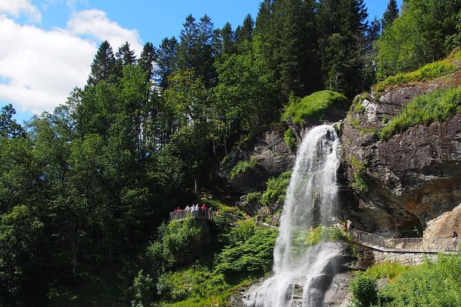 Guided tour to Hardanger Fjord, Waterfalls and Ferry Crossing - A Short Stop in Old Utne