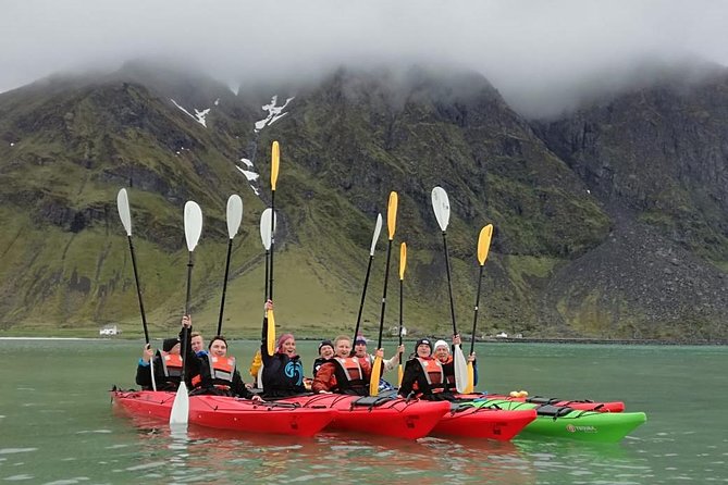 Half Day Kayak - Northern Explores AS - Setting out from Eggum