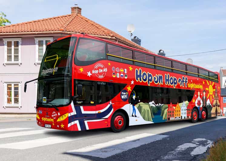 Haugesund: 1-Day Hop-On Hop-Off Sightseeing Bus Ticket - City Hall, Haraldsgata, and the central streets