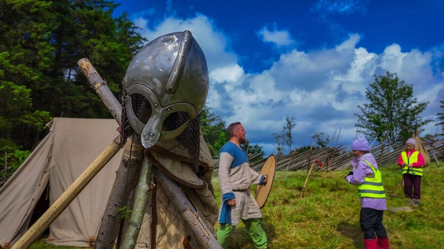 Haugesund Viking Cruise - The Viking Farm and Viking Planet - From the cruise terminal to the Viking Farm