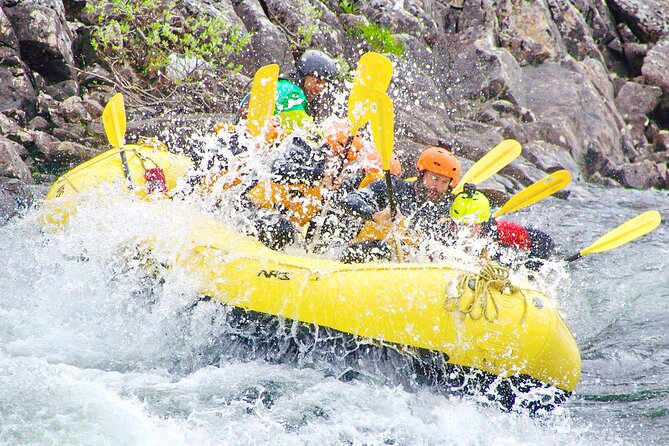 High Adrenaline Rafting in Dagali near Geilo in Norway - The hardest rapids can mean a swim