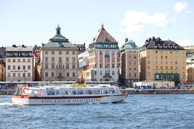 Hop-On Hop-Off Bus and Boat Ticket in Stockholm - Starting near Strömgatan and the Royal Palace