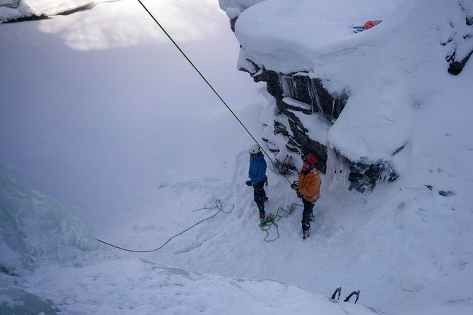 Ice Climbing Experience with Certified Guide - Learning the basic moves on vertical ice