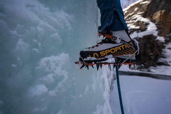 Ice Climbing Experience with Certified Guide - What the $125.93 price gets you