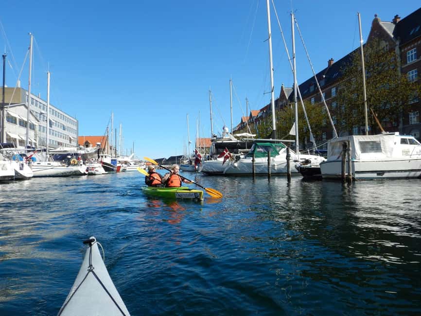 Kayak Tour in Copenhagen Harbor - June, July and August - Gammel Strand and the city’s old waterfront