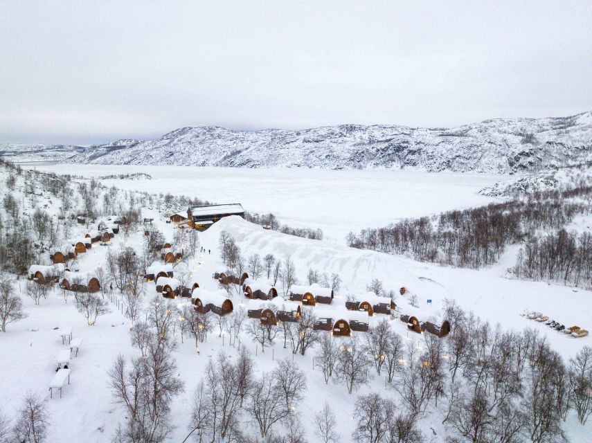 Kirkenes: Snowhotel Entrance Ticket - Fjord views and a walk between cabins