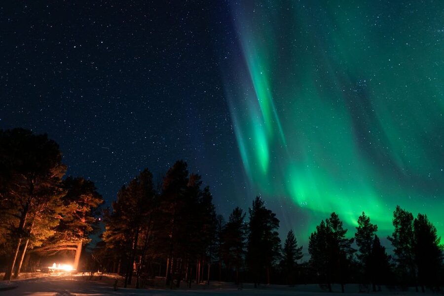 Kiruna: Northern Lights Tour with Photos - Pickup in Kiruna and the first drive