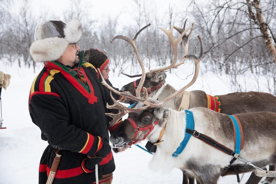 KIRUNA: Sami Reindeer Experience - Sami Stories Beside the Fire