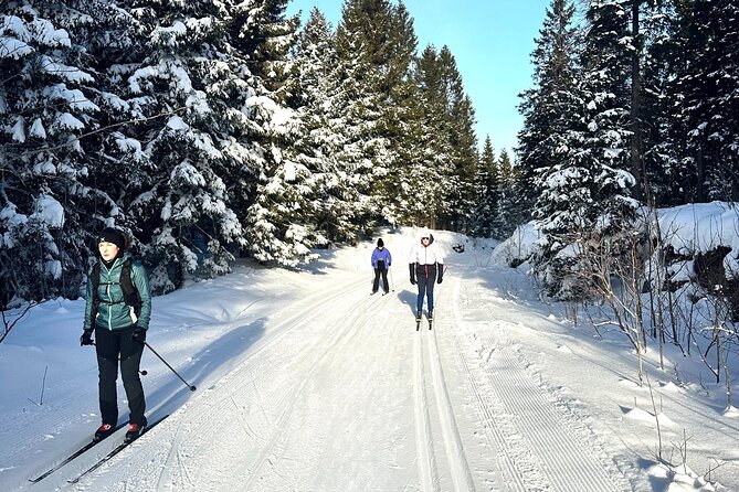 Learn Nordic Skiing - Private Class with Professional Instructor - The first lesson: skis, balance, and basic movement