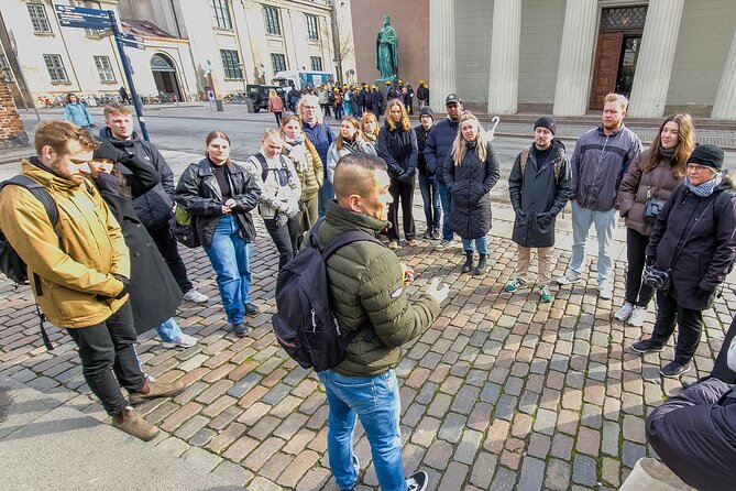Life on Copenhagen's Streets: Philip's crazy life - Vor Frue Kirke, seen from the street