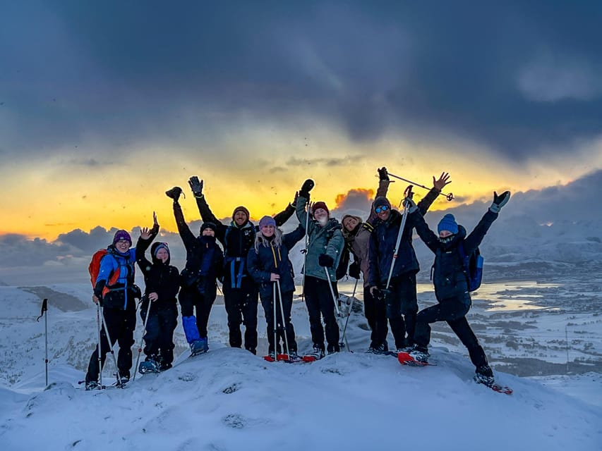 Lofoten: Half Day Snowshoe Tour - Meeting the guide and learning the equipment