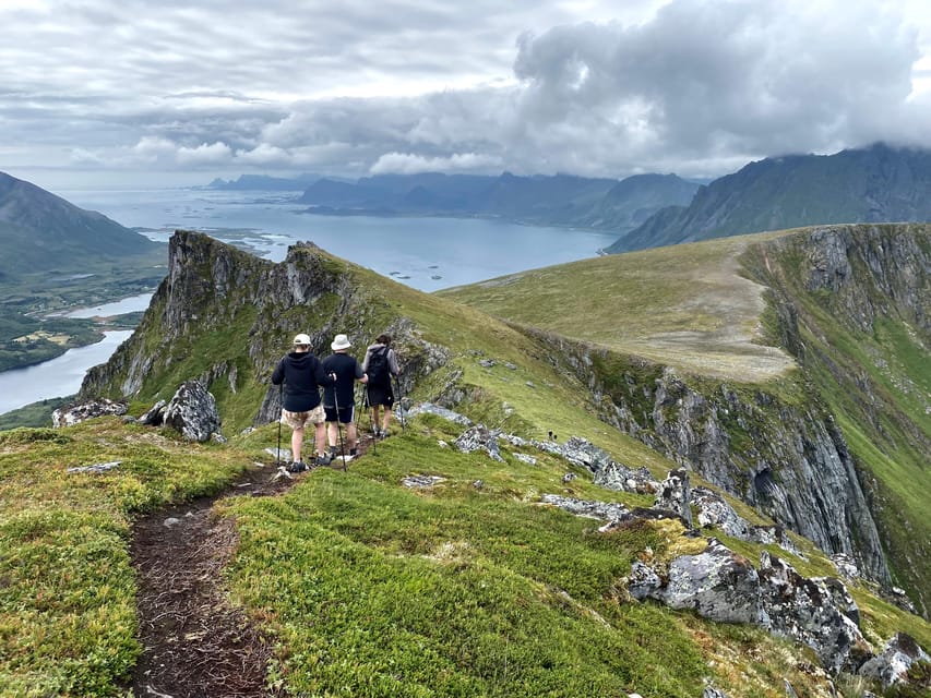 Lofoten Islands: Guided Hiking Into the Wilderness - Uphill - From Gimsøystraumen to a 550-Meter Summit