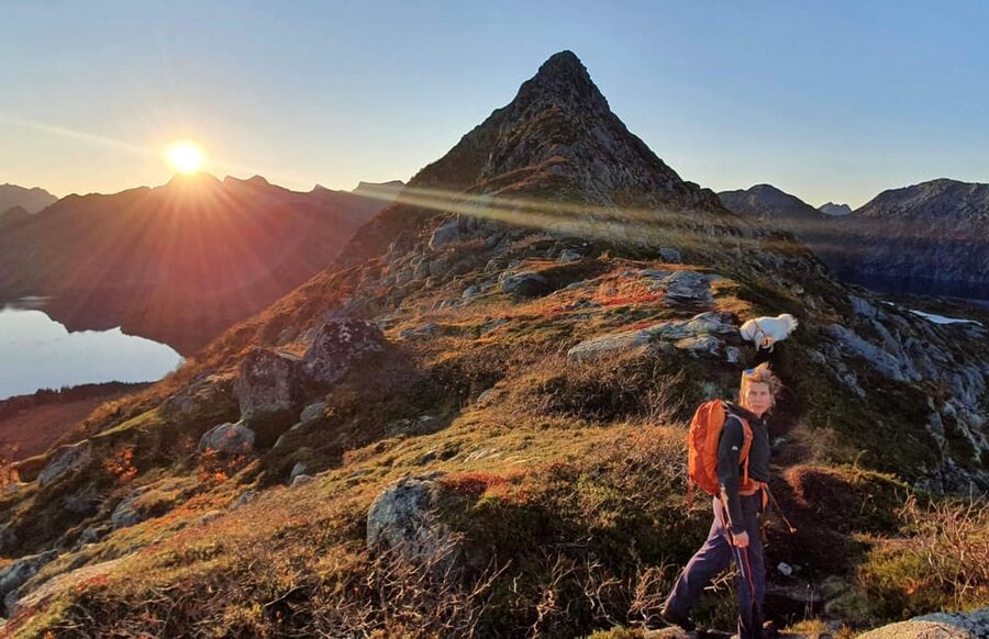 Lofoten Islands: Guided Hiking Into the Wilderness - Uphill - The 20-Minute Summit Break