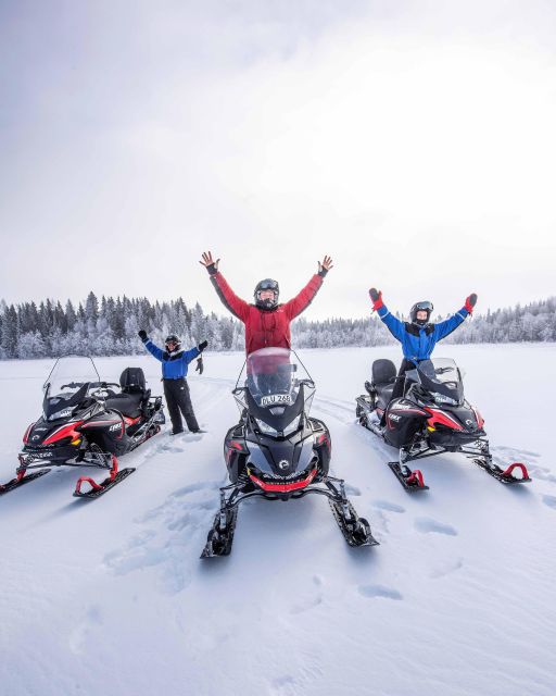 Luleå : Snowmobile - Forest and Ice Nature Tour 2h - What the two-hour snowmobile ride feels like