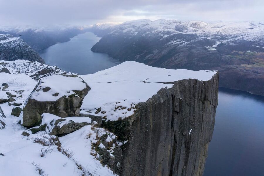 Lysefjorden cruise & Preikestolen guided hike - winter - Timing, transport, and the return to Stavanger