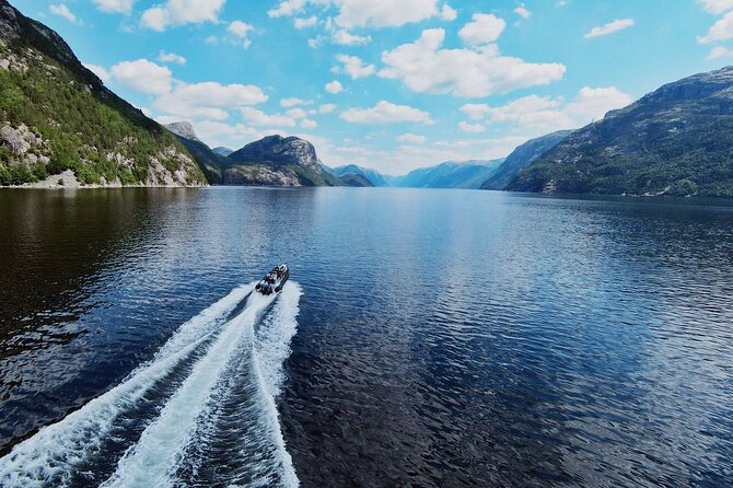 Lysefjorden & Pulpit Rock RIB-Safari from Stavanger - Lysefjord, a dramatic corridor carved by ice
