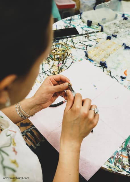 Maral Kunst : Jewelry Bar Experience (Jewelry Making) - Drinks, Snacks, and a Personal Gift