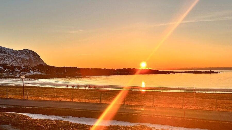 Midnight sun tour - Starting at Hov Gård with a calm introduction
