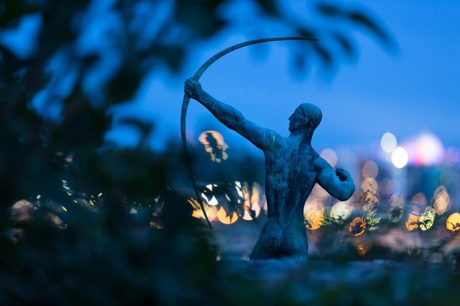 Millesgården Museum: sculpture park and art galllery - Walking through the sculpture terraces